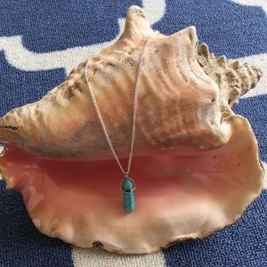 Blue Turquoise Chakra Healing Necklace